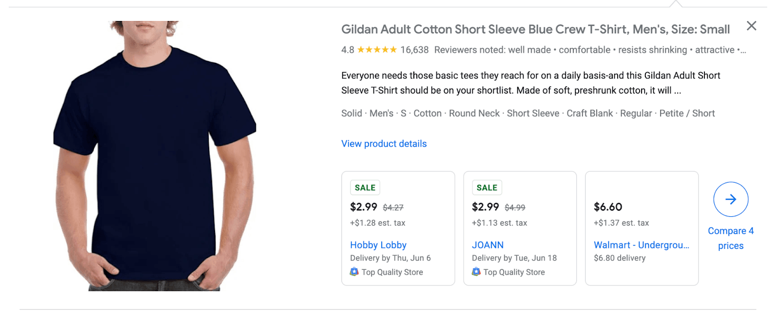 Add Product Descriptors