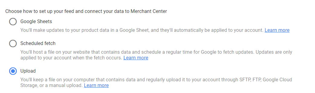Add supplemental product data