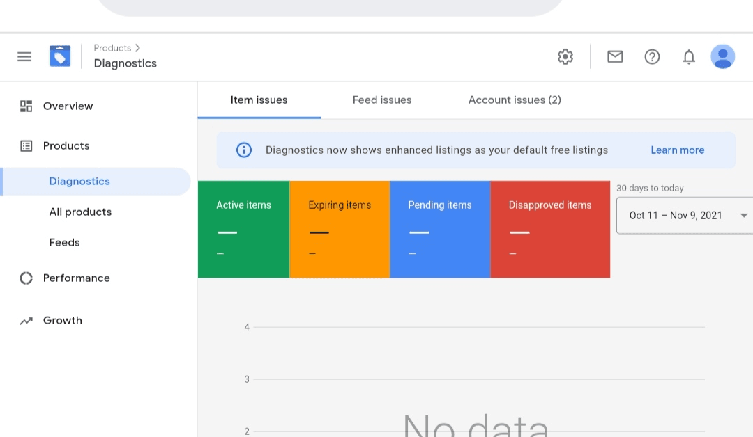 Google Merchant Center Account Approved
