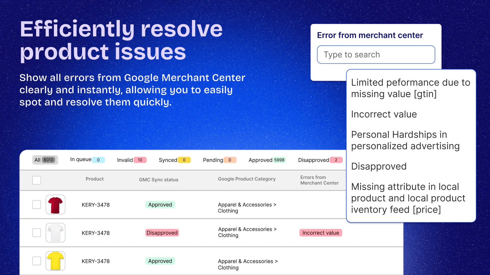 Audit Your Product Feed