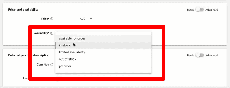 Inaccurate Product Information