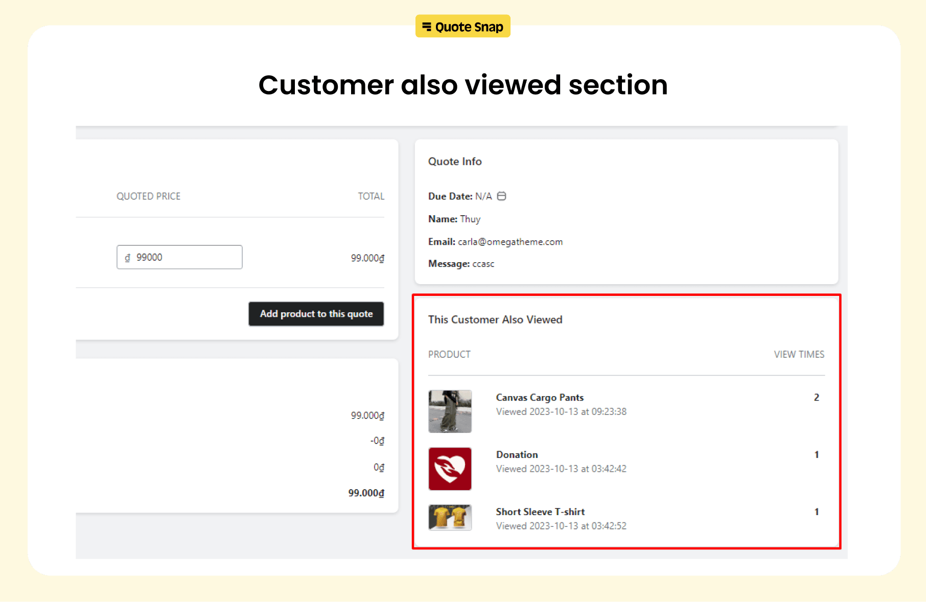 Bad product page example