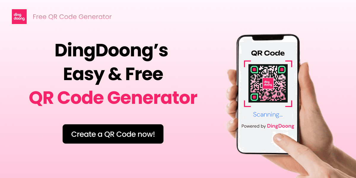 DingDoong's free QR Code Generator