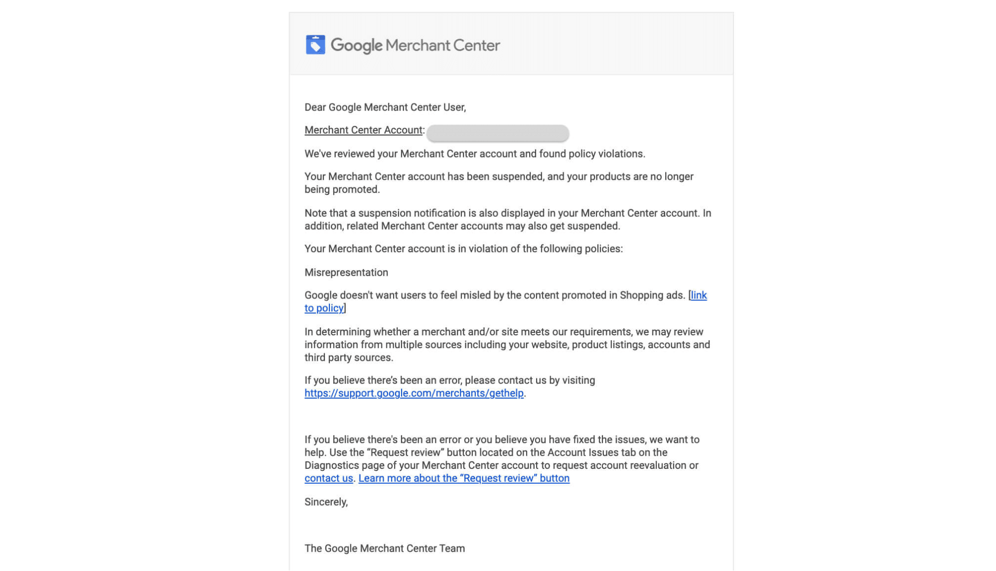 How to Fix Google Merchant Center Suspension