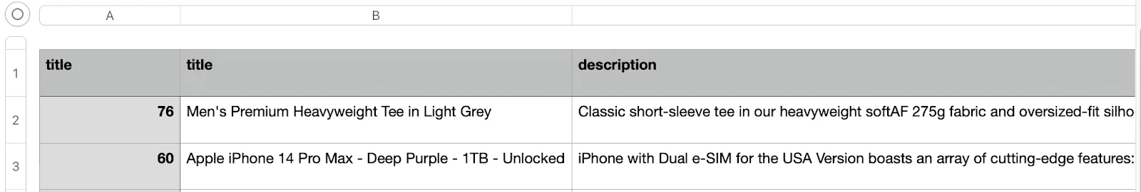 Highlight Key Product Details