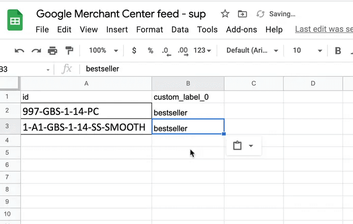 Prepare and Upload Your Data File google merchant center supplemental feed