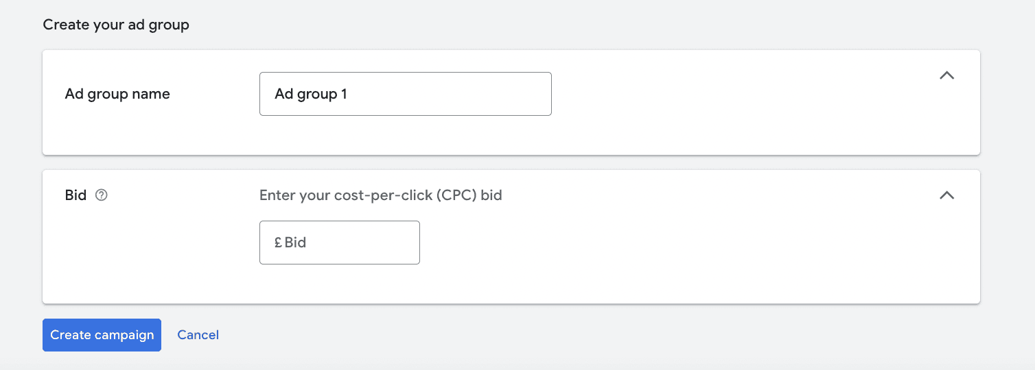 Create at least one Product Shopping ad group How to Set Up Google Shopping Ads