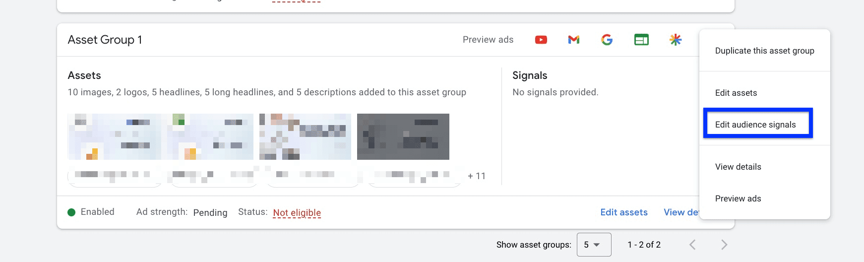 Step 3: Add Audience Signals How to Set Up Google Shopping Ads