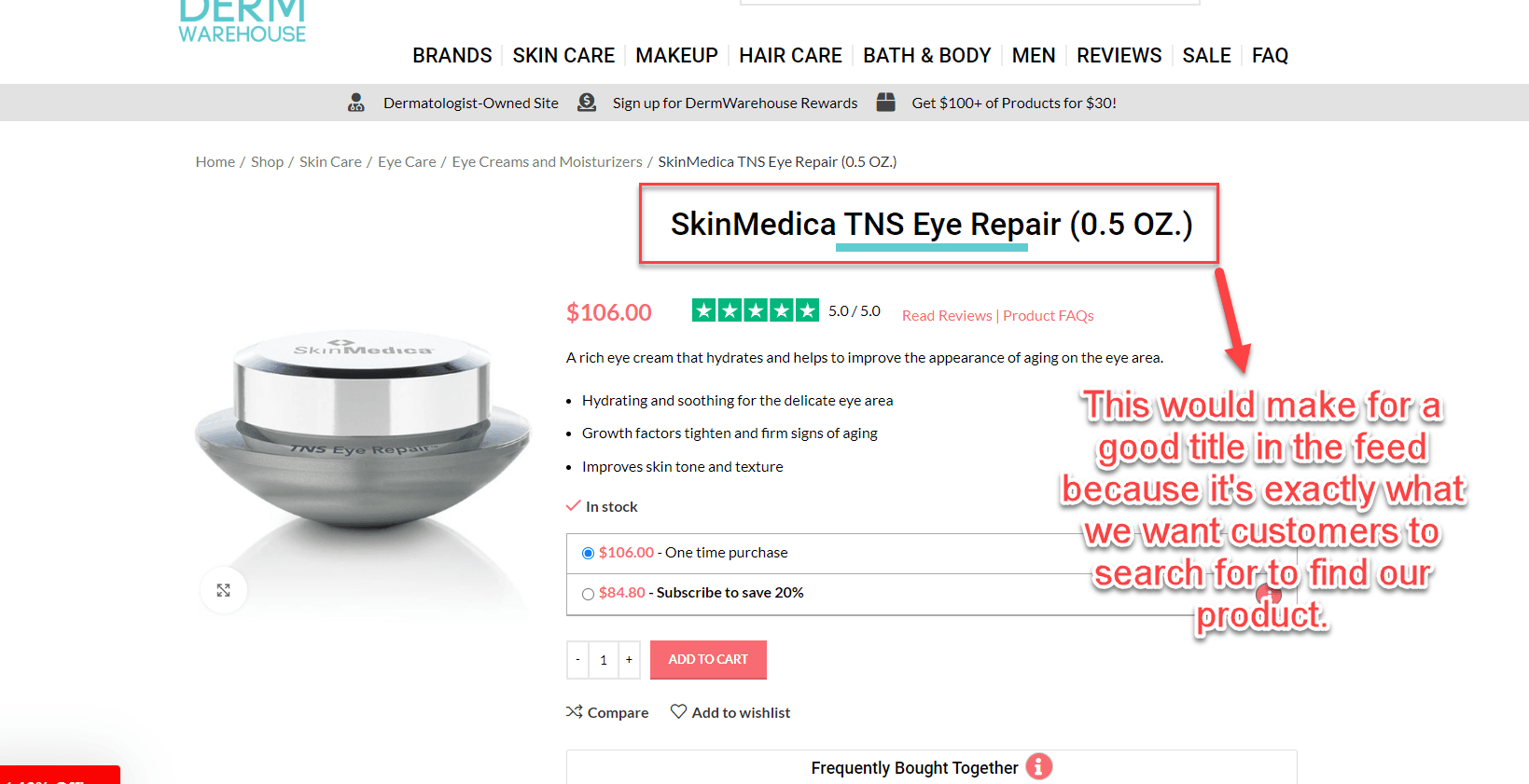 Google Shopping Titles and Descriptions