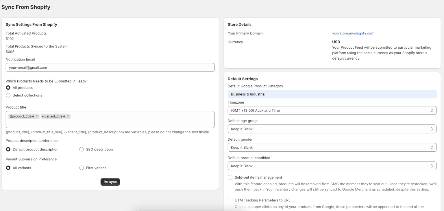 Step 3: Verify Your Store and Set Up Product Syncing