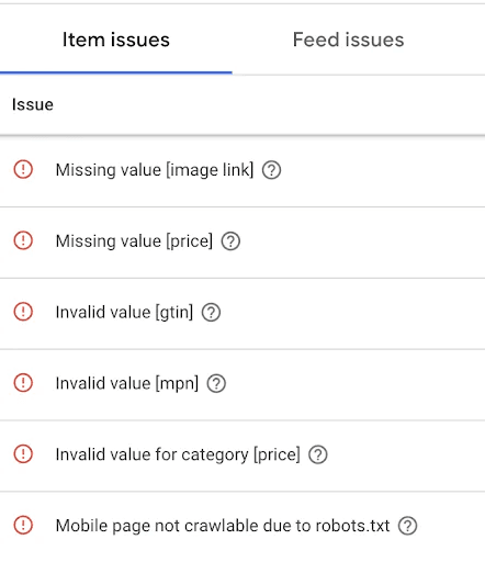 Why Does the “Limited Performance Due to Missing Value GTIN” Warning Appear and How to Fix It?